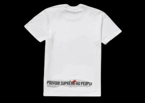 Supreme Headline Tee White