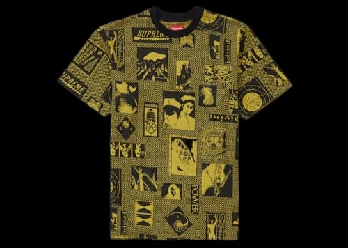 Supreme Heaven Jacquard S/S Top Yellow