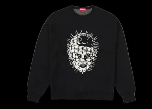 Supreme Hellraiser Sweater Black
