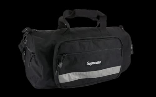 Supreme Hi Vis Duffle Bag Black