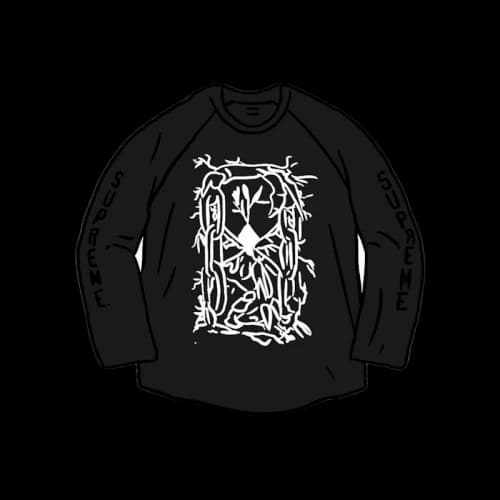 Supreme Hourglass Raglan L/S Top Black