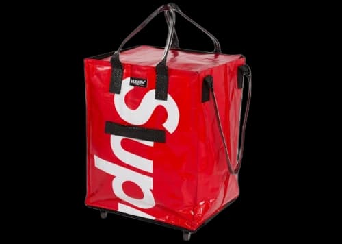 Supreme Hulken Rolling Tote Bag Red