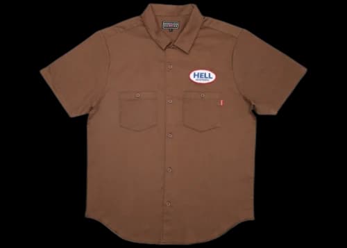 Supreme Hysteric Glamour S/S Work Shirt Brown