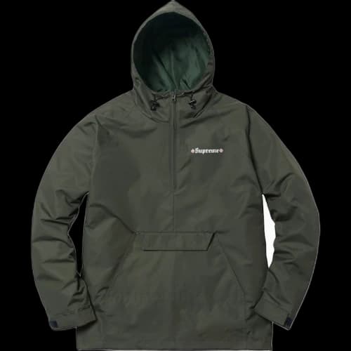 Supreme Independent Nylon Anorak Olive