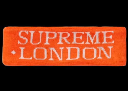 Supreme International Headband Orange
