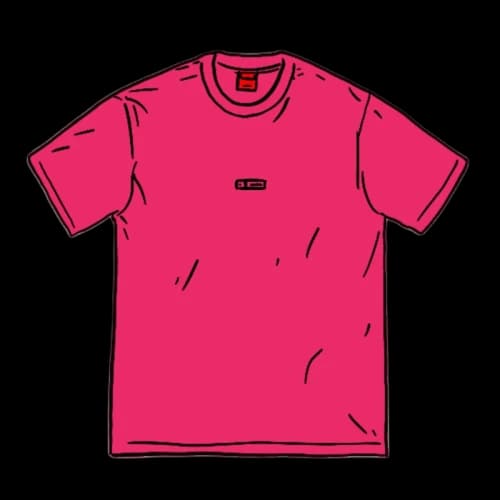 Supreme Invert S/S Top Fuschia