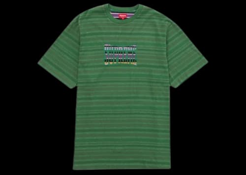 Supreme Inverted Stripe S/S Top Green