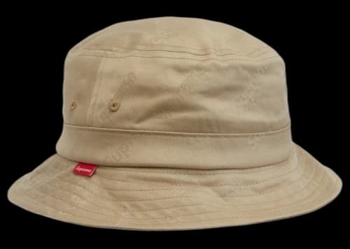 Supreme Jacquard Logos Twill Crusher Tan