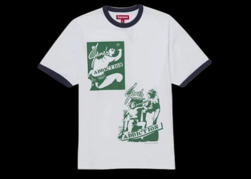 Supreme Jane’s Addiction Ringer Tee White