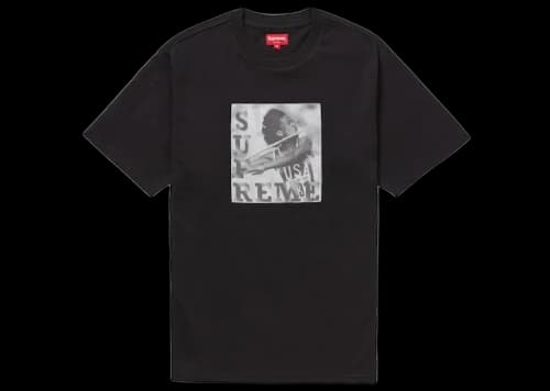 Supreme Javelin Label S/S Top Black
