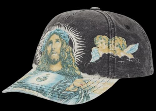 Supreme Jesus 5-Panel Black