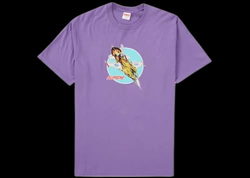 Supreme Jet Tee Purple