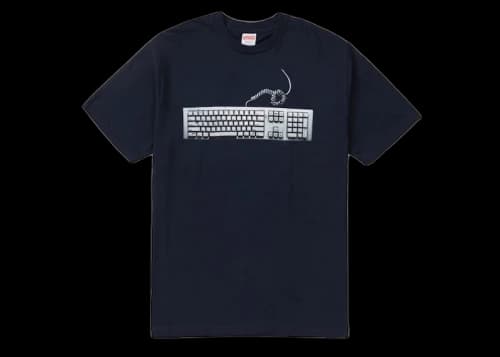 Supreme Keyboard Tee Navy