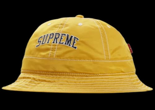 Supreme Levi's Nylon Bell Hat Yellow