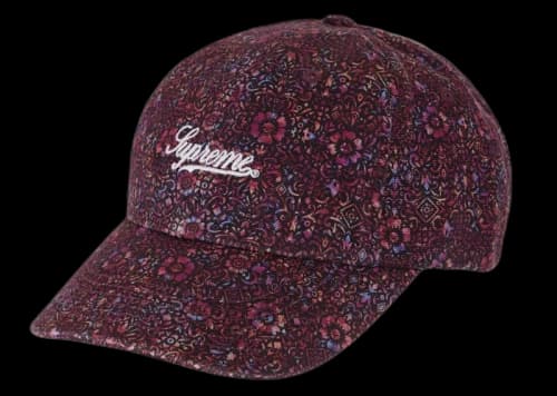 Supreme Liberty Floral 6-Panel (FW21) Pink