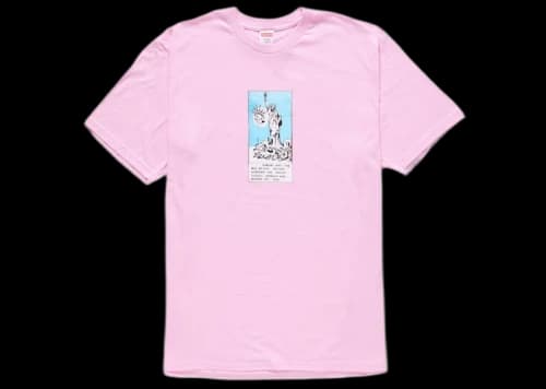 Supreme Liberty Tee Light Pink