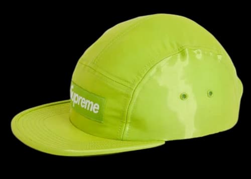 Supreme Liquid Silk Camp Cap Lime