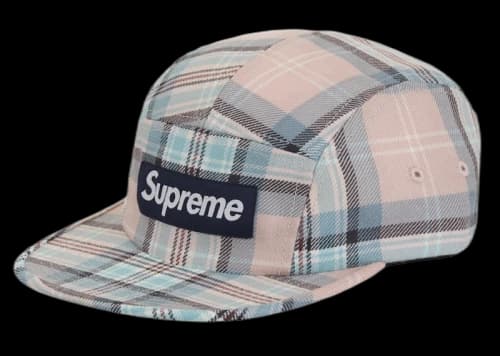 Supreme Lochcarron Camp Cap Rose Plaid