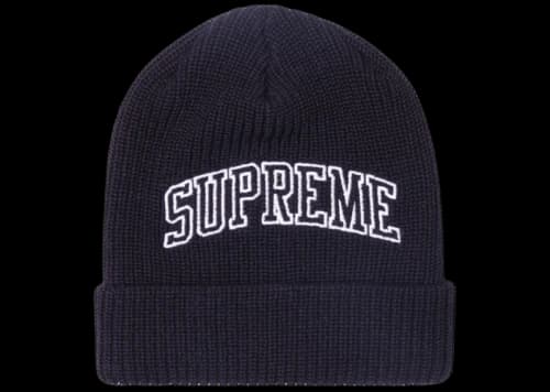 Supreme Loose Gauge Arc Beanie Navy