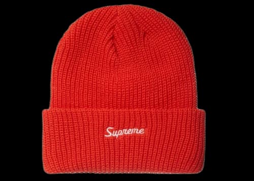 Supreme Loose Gauge Beanie (FW21) Red