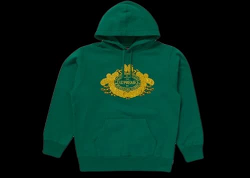 Supreme Love or Hate Hooded Sweatshirt Green