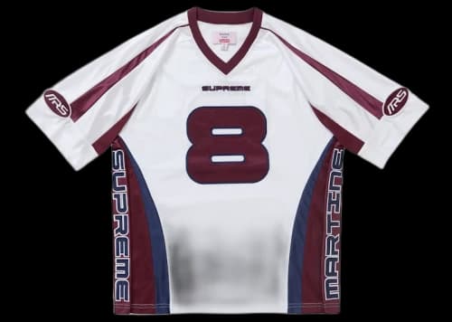 Supreme Martine Rose Football Jersey White
