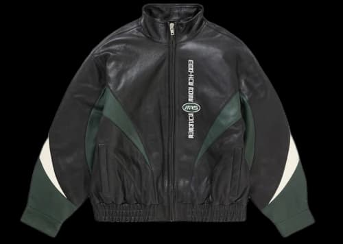 Supreme Martine Rose Leather Jacket Black