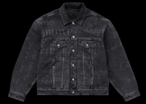 Supreme Martine Rose Reversible Trucker Jacket Black