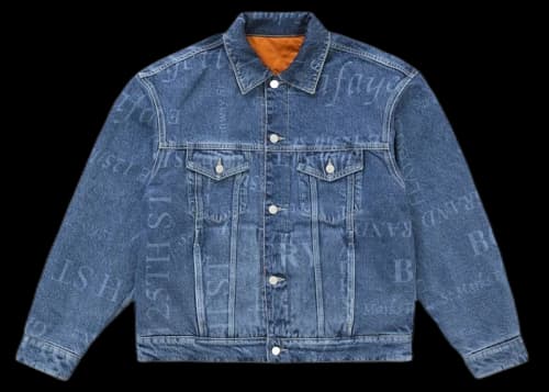 Supreme Martine Rose Reversible Trucker Jacket Blue