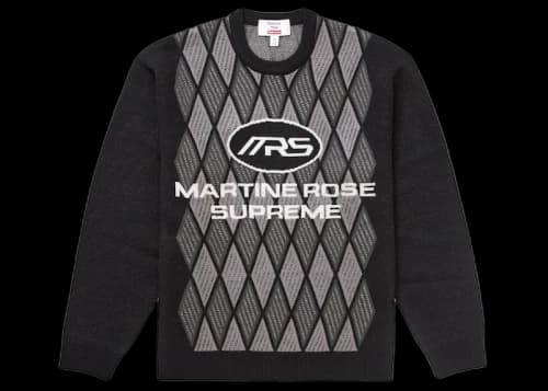 Supreme Martine Rose Sweater Black