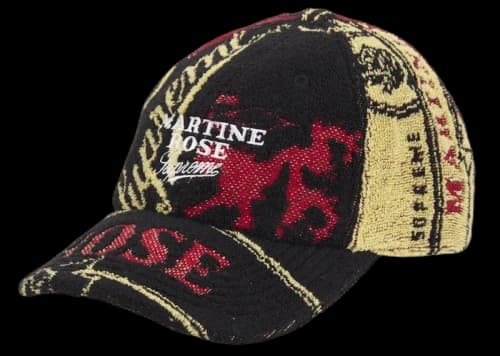 Supreme Martine Rose Towel 6 Panel Black