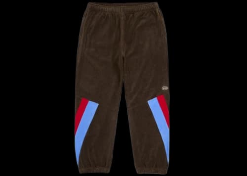 Supreme Martine Rose Velour Track Pant Brown