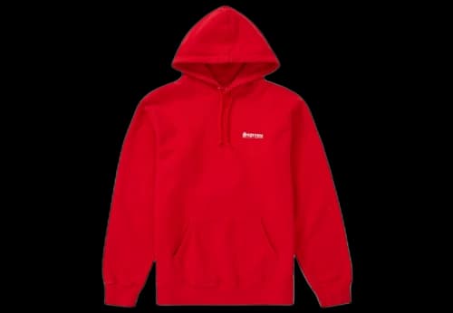 Supreme Mary Hooded Sweatshirt Red