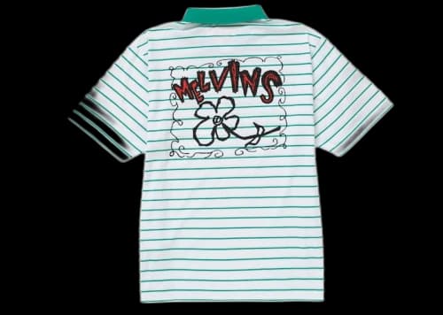 Supreme Melvins Stripe S S Polo White