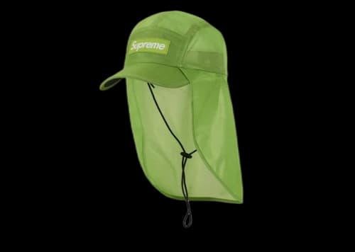 Supreme Mesh Sunshield Camp Cap Lime