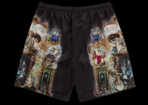 Supreme Michael Jackson Dangerous Mesh Short Black