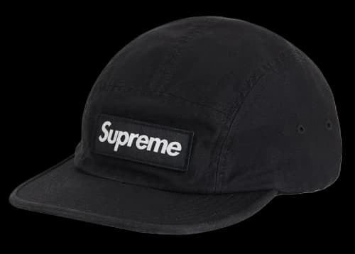 Supreme Military Camp Cap (SS20) Black