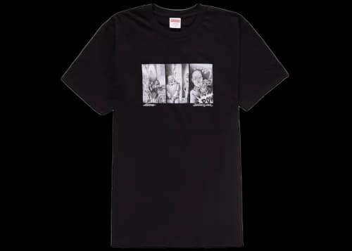 Supreme Mister Cartoon Pow Tee Black
