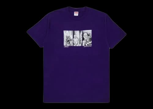 Supreme Mister Cartoon Pow Tee Purple