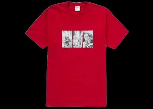 Supreme Mister Cartoon Pow Tee Red