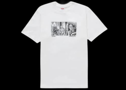 Supreme Mister Cartoon Pow Tee White