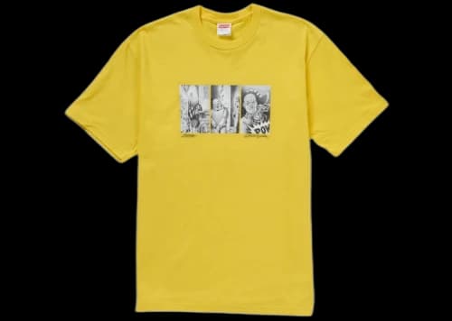 Supreme Mister Cartoon Pow Tee Yellow
