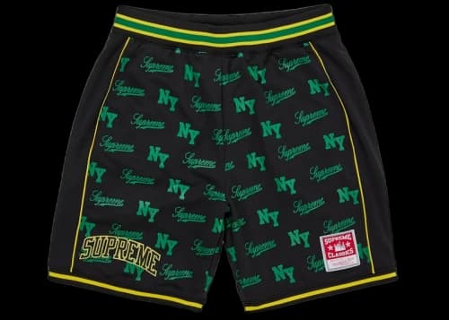 Supreme Mitchell & Ness Monogram Basketball Short Black