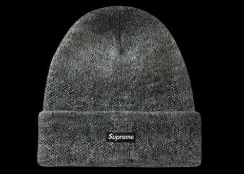 Supreme Mohair Beanie FW19 Mixed Grey
