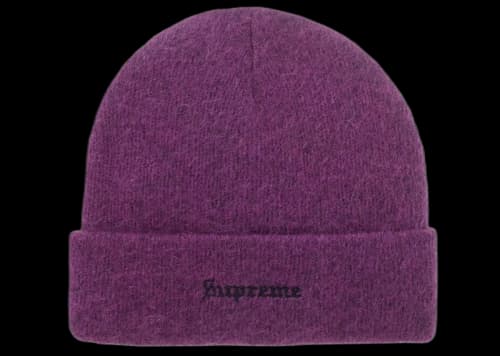 Supreme Mohair Beanie (FW25) Pink