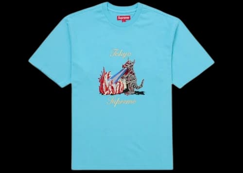 Supreme Monster S/S Top Light Blue
