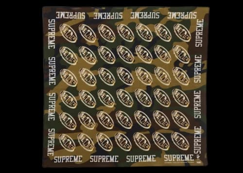 Supreme M.O.P. Bandana Woodland Camo