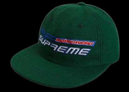 Supreme Motherfucker 6 panel Green
