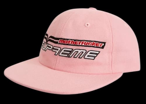 Supreme Motherfucker 6 panel Pink