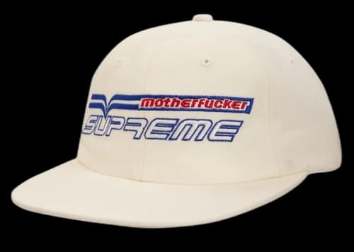 Supreme Motherfucker 6 panel White